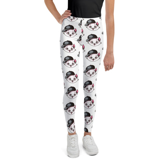 Cute Hip-hop Style Cat Leggings, No. 0203