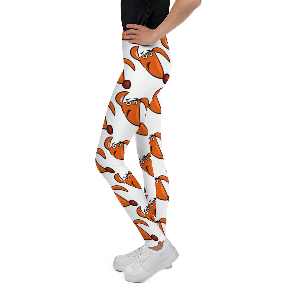 Cute Dog Face, Leggings, No. 0188