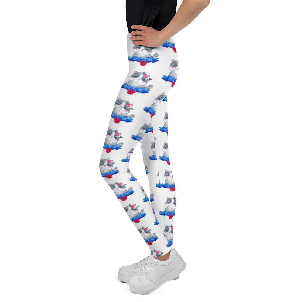 Cute Kitty Cat, Leggings, No. 0342