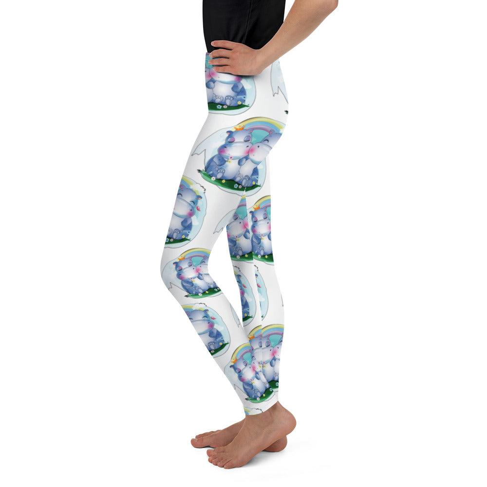 Cute Little Hippos Leggings, No. 0097