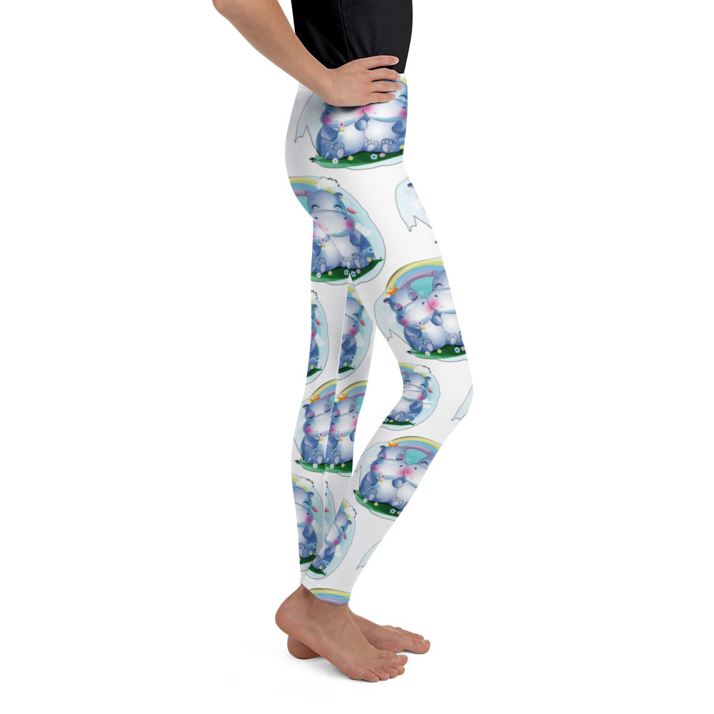 Cute Little Hippos Leggings, No. 0097