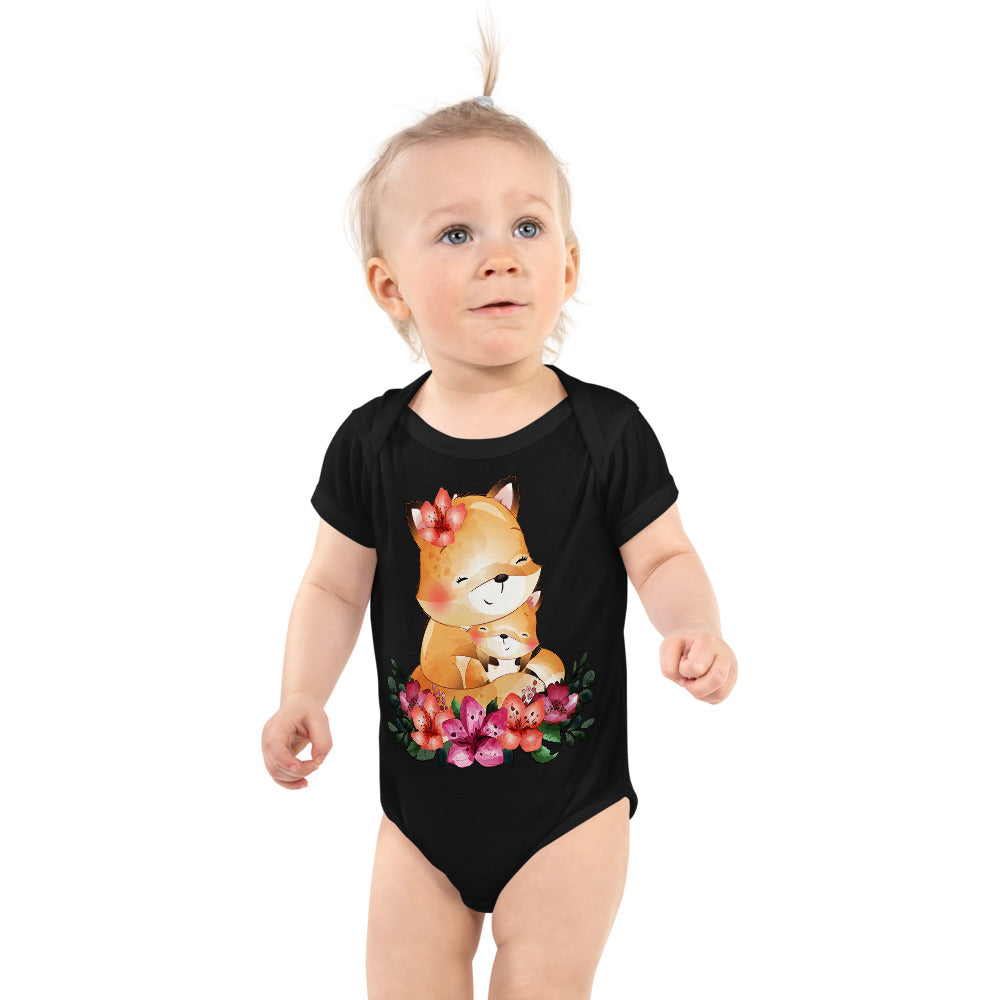 Cool Foxy Mom and Baby, Bodysuits, No. 0078