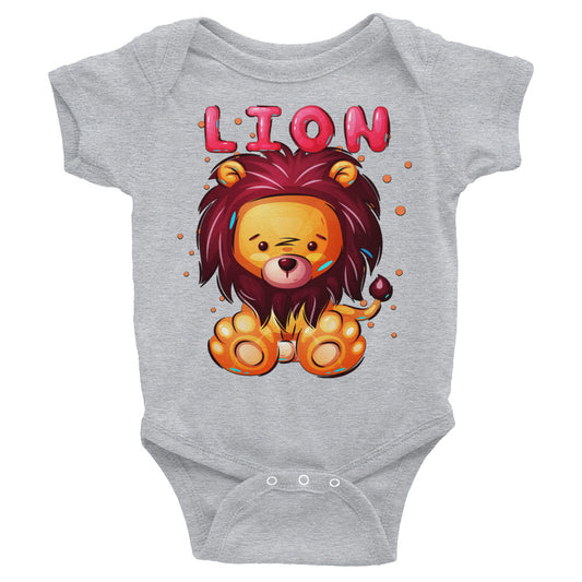 Cute Lion Bodysuit, No. 0350