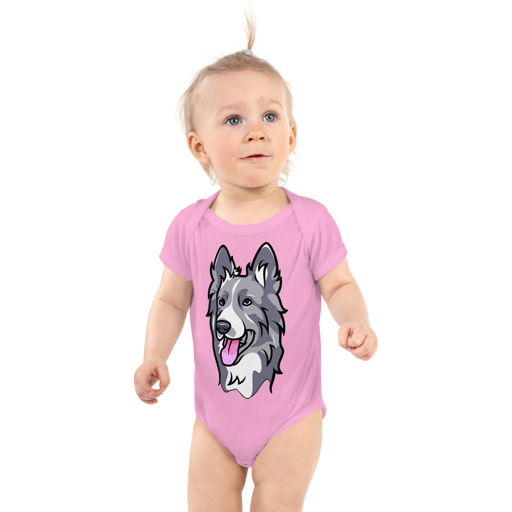 Border Collie Dog, Bodysuits, No. 0106