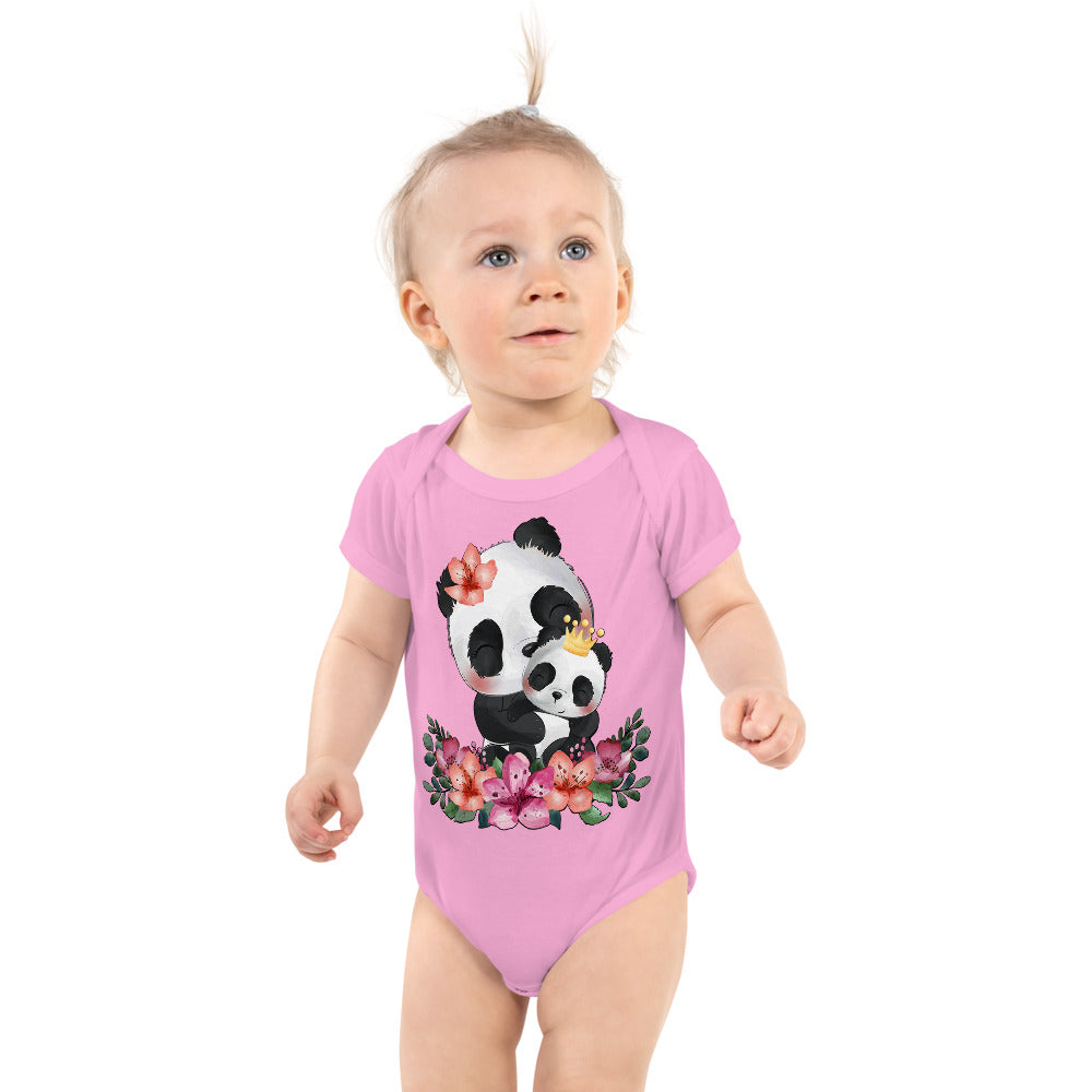 Cool Panda Mom and Baby, Bodysuits, No. 0070