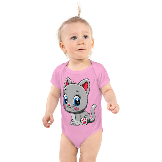 Cute Little Cat Bodysuit, No. 0216