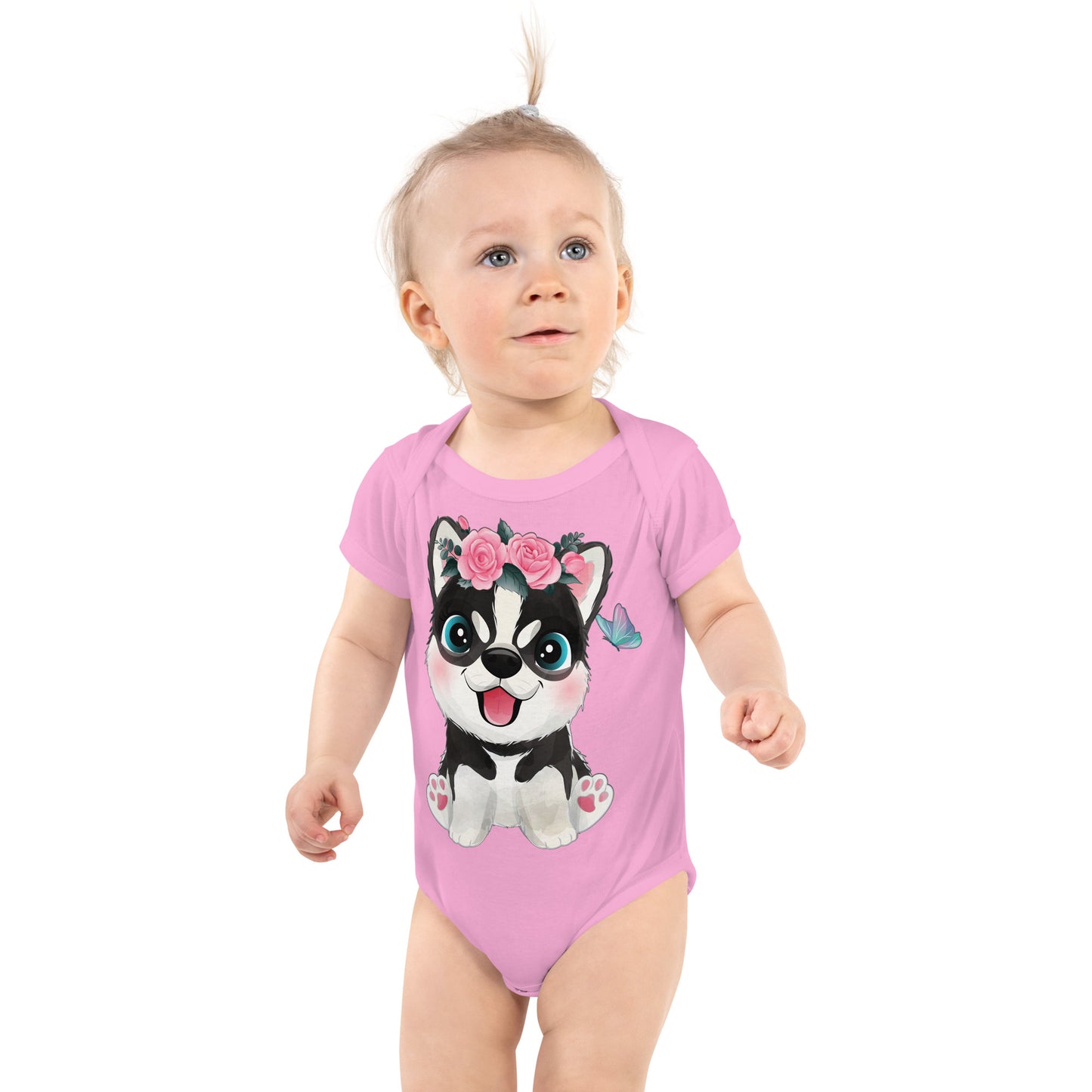 Cute Little Dog Bodysuit, No. 0357