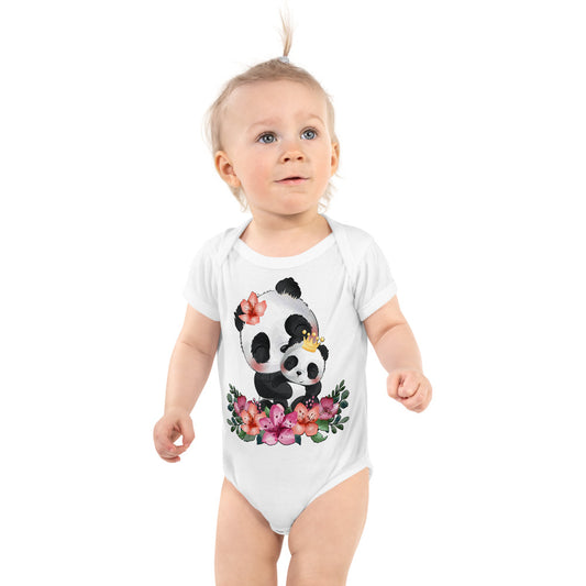 Cool Panda Mom and Baby, Bodysuits, No. 0070