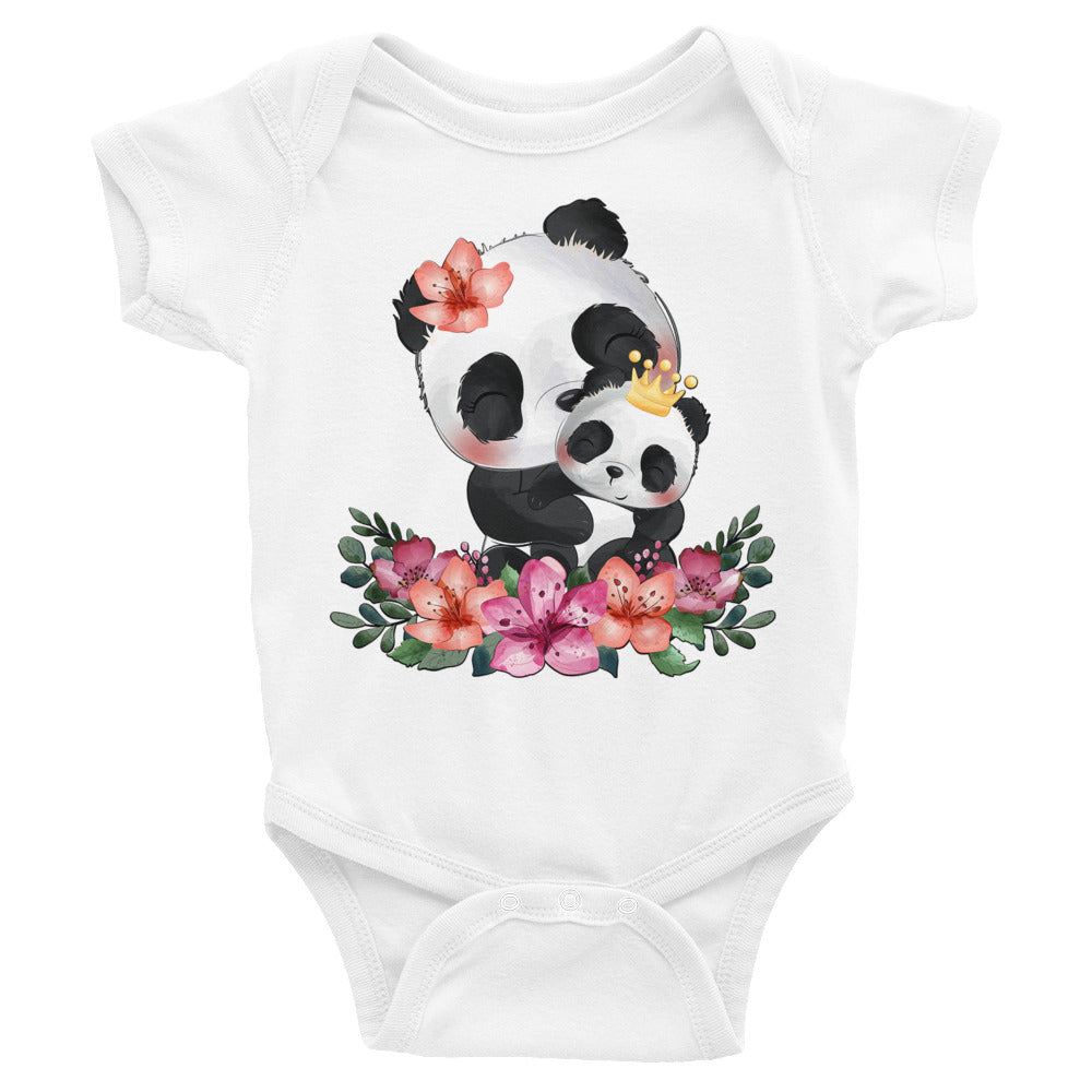 Cool Panda Mom and Baby, Bodysuits, No. 0070