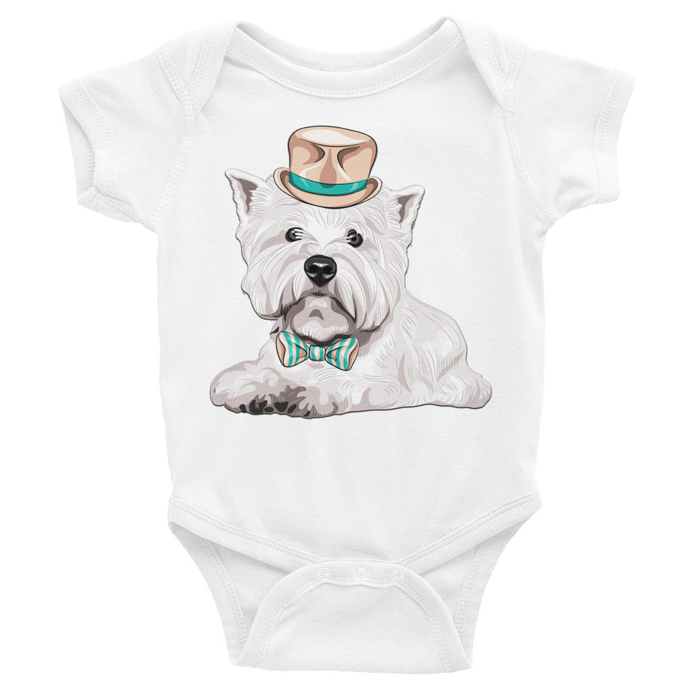 Cool West Highland White Terrier Dog, Bodysuits, No. 0134