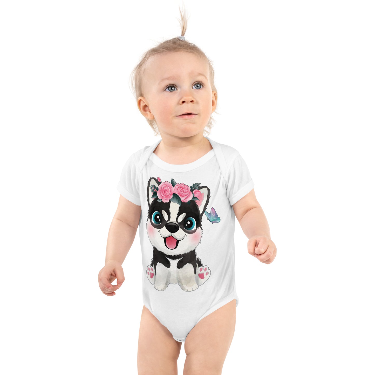 Cute Little Dog Bodysuit, No. 0357