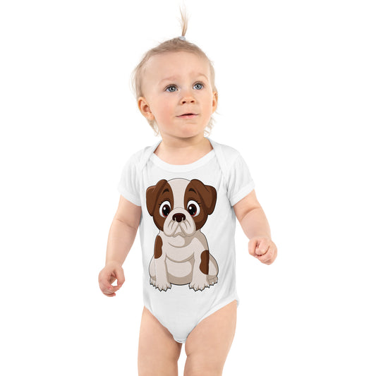 Cute Little Dog Bodysuit, No. 0358