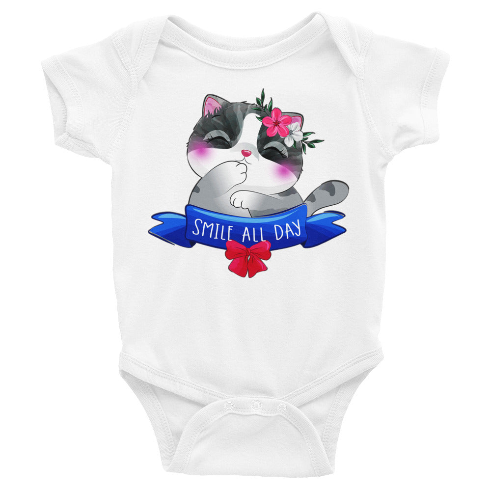 Cute Kitty Cat Bodysuit, No. 0342