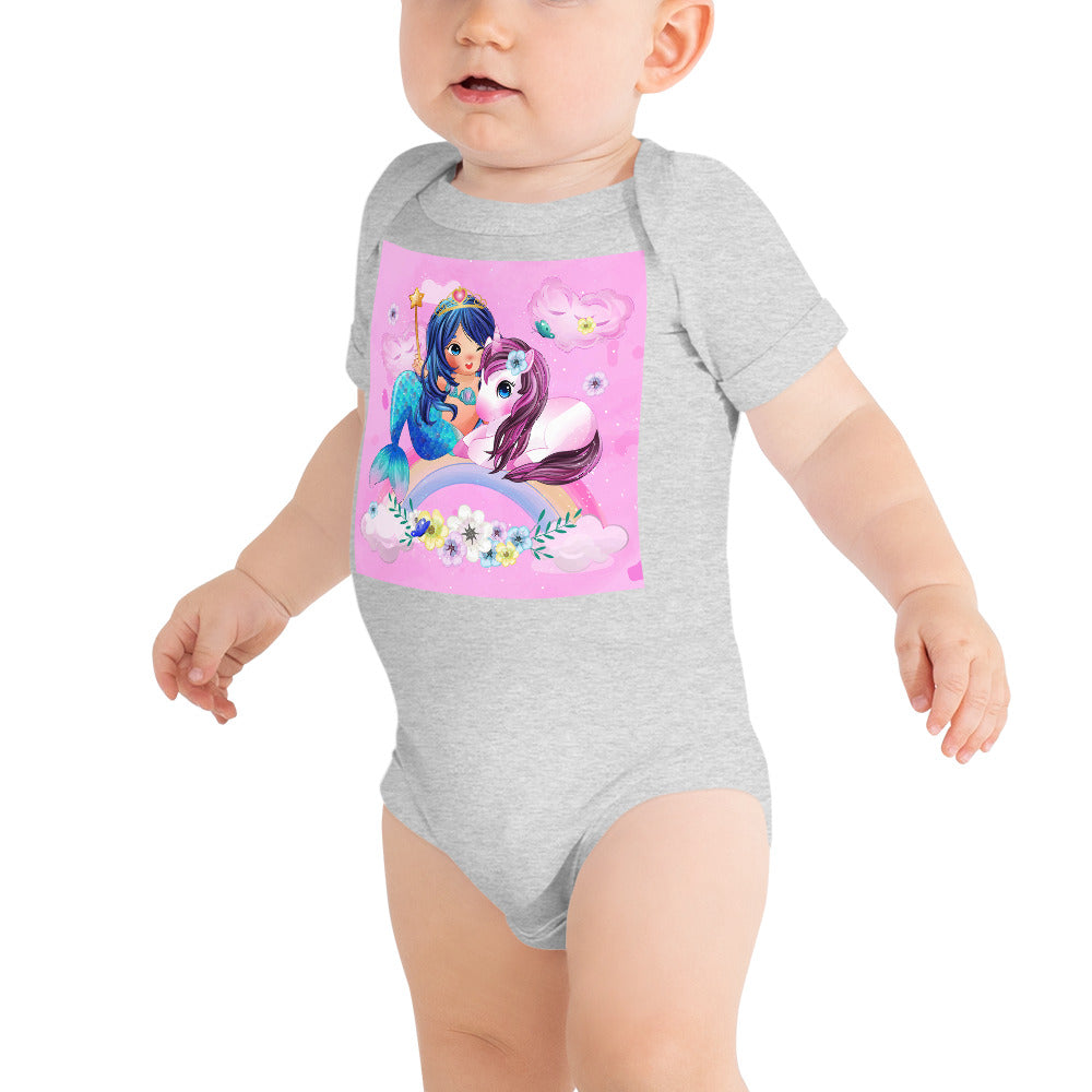 Unicorn and Mermaid, Bodysuits, No. 0091