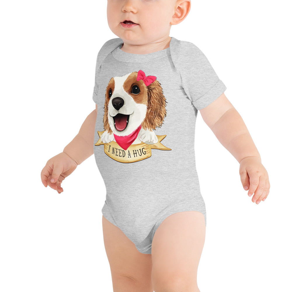 Lovely Dog Puppy Needs Hug, Bodysuits, No. 0471