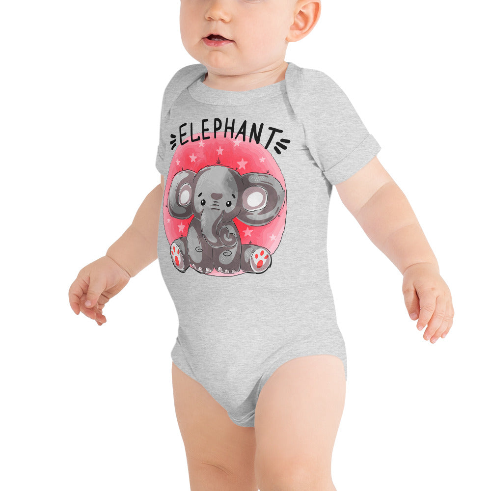 Indian Elephant, Bodysuits, No. 0460