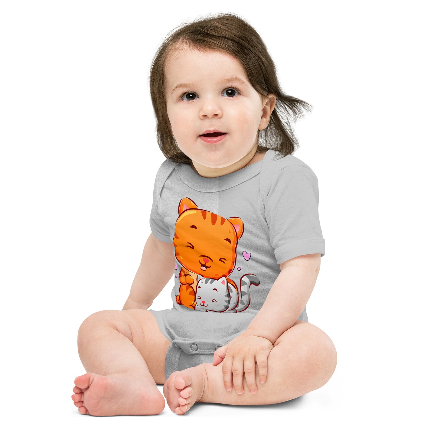 Cute Baby Cats Playing Bodysuit, No. 0146