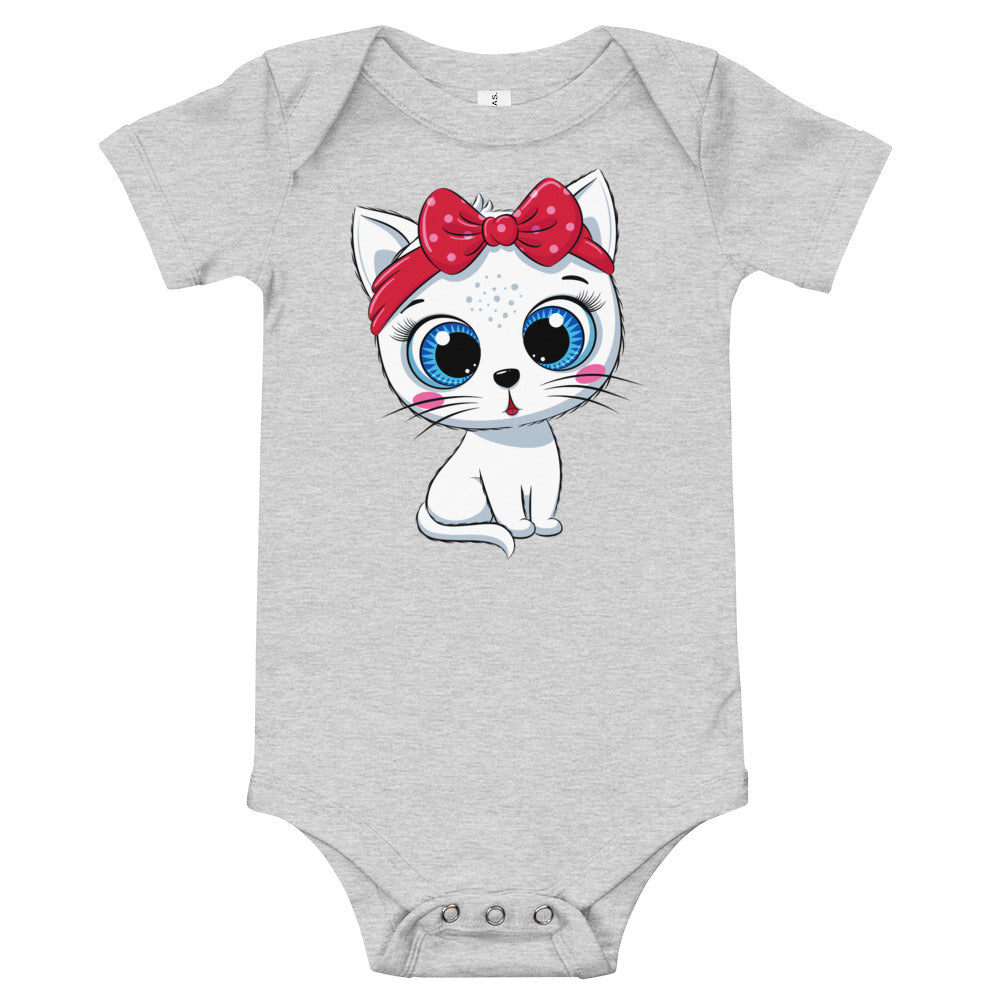 Cute Baby Kitty Cat Bodysuit, No. 0275