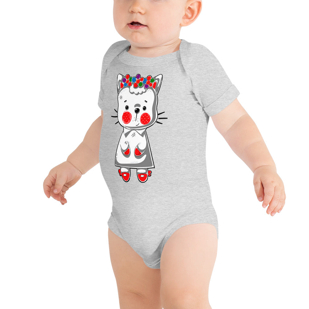 Cute Baby Kitty Cat Bodysuit, No. 0276