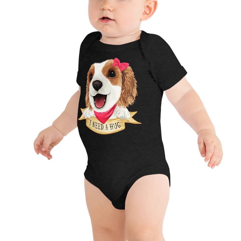 Lovely Dog Puppy Needs Hug, Bodysuits, No. 0471