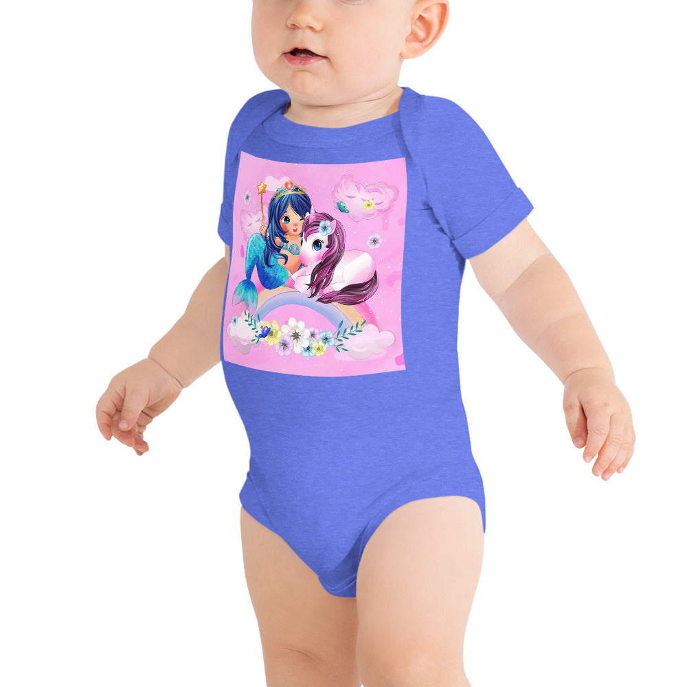 Unicorn and Mermaid, Bodysuits, No. 0091