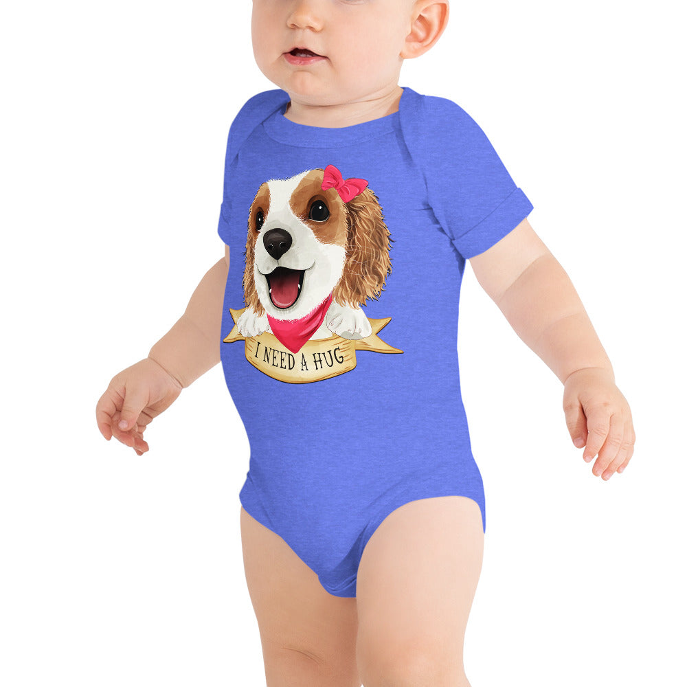 Lovely Dog Puppy Needs Hug, Bodysuits, No. 0471