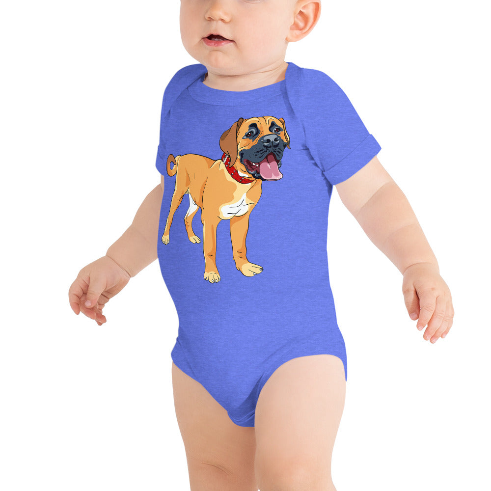 Cute Boerboel Dog, Bodysuits, No. 0250