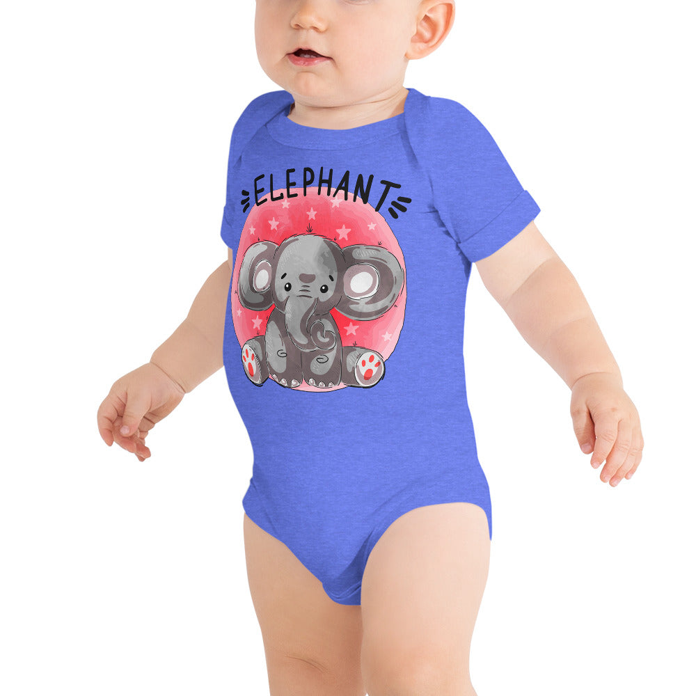 Indian Elephant, Bodysuits, No. 0460