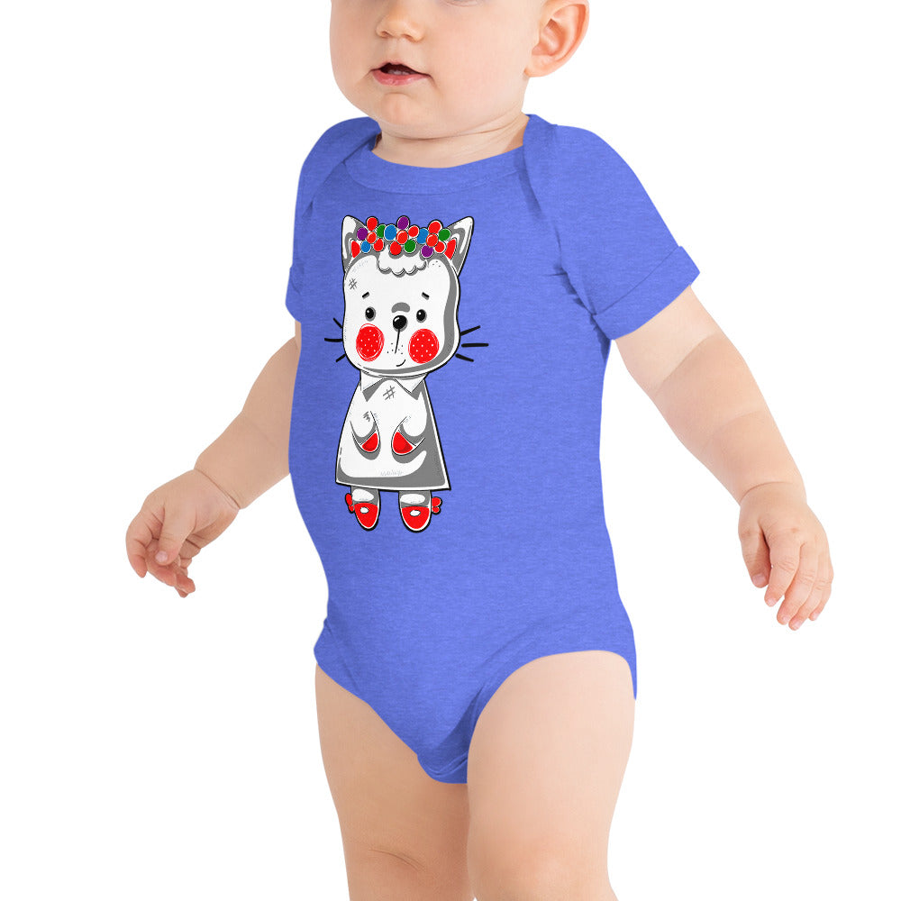 Cute Baby Kitty Cat Bodysuit, No. 0276