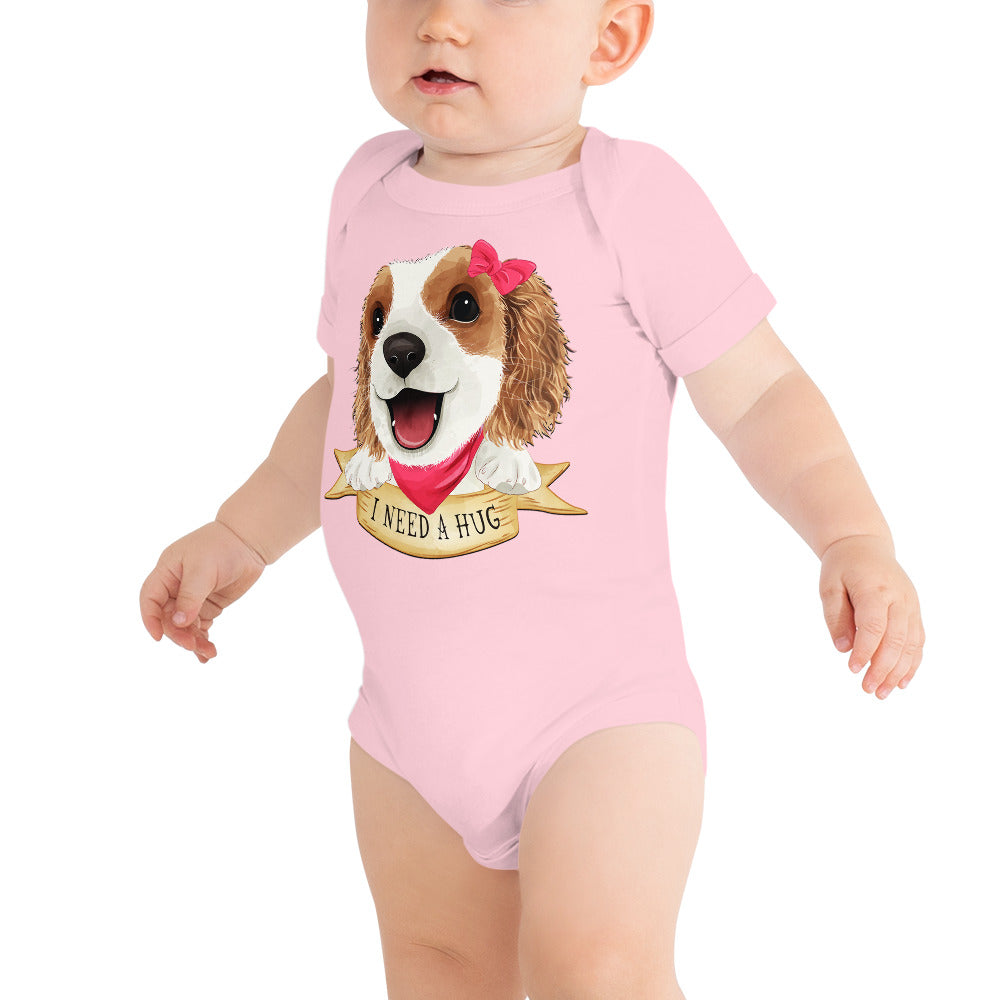 Lovely Dog Puppy Needs Hug, Bodysuits, No. 0471