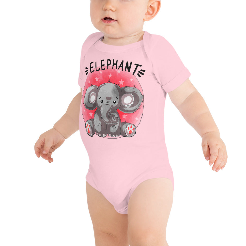 Indian Elephant, Bodysuits, No. 0460