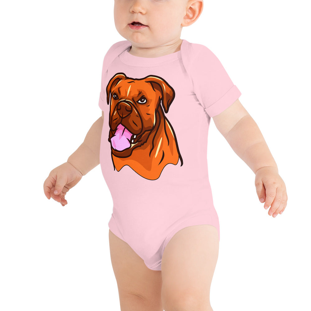 Boxer Dog Bodysuit, No. 0107