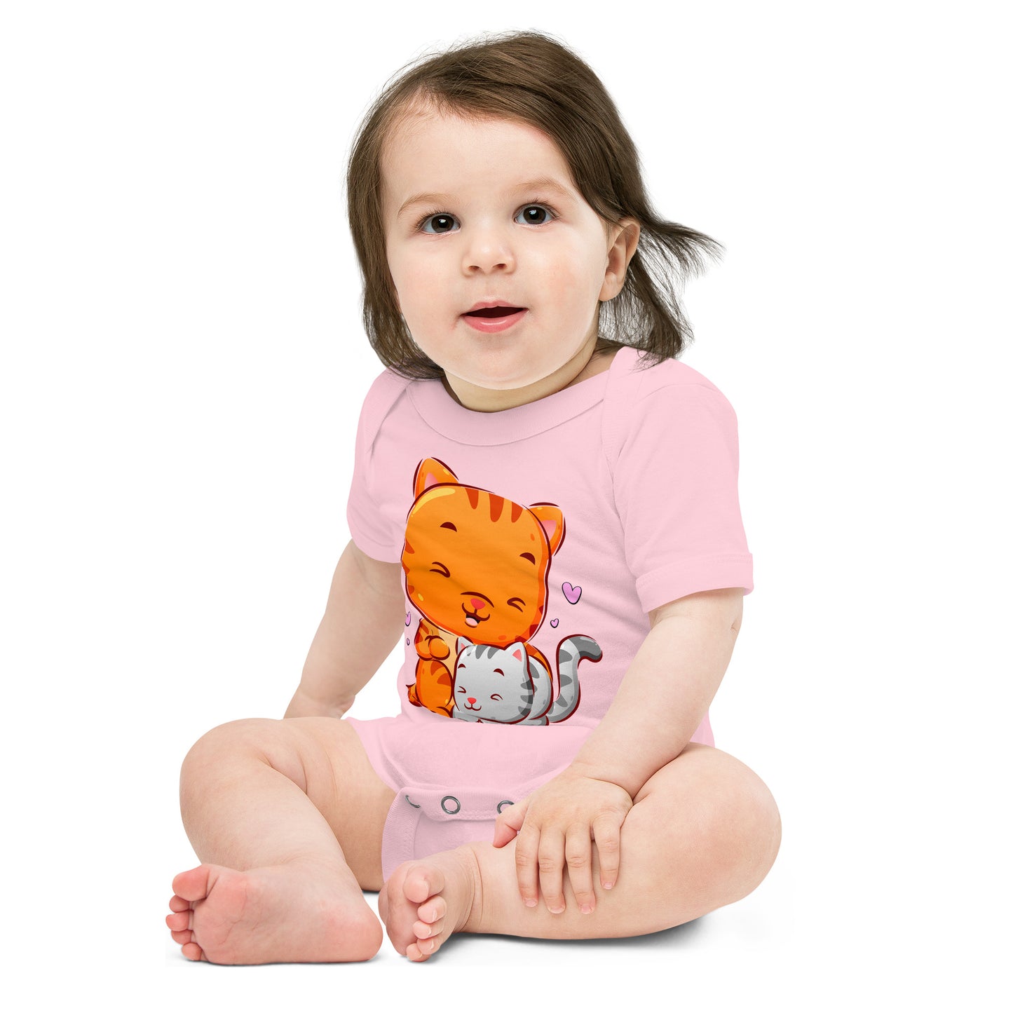 Cute Baby Cats Playing Bodysuit, No. 0146