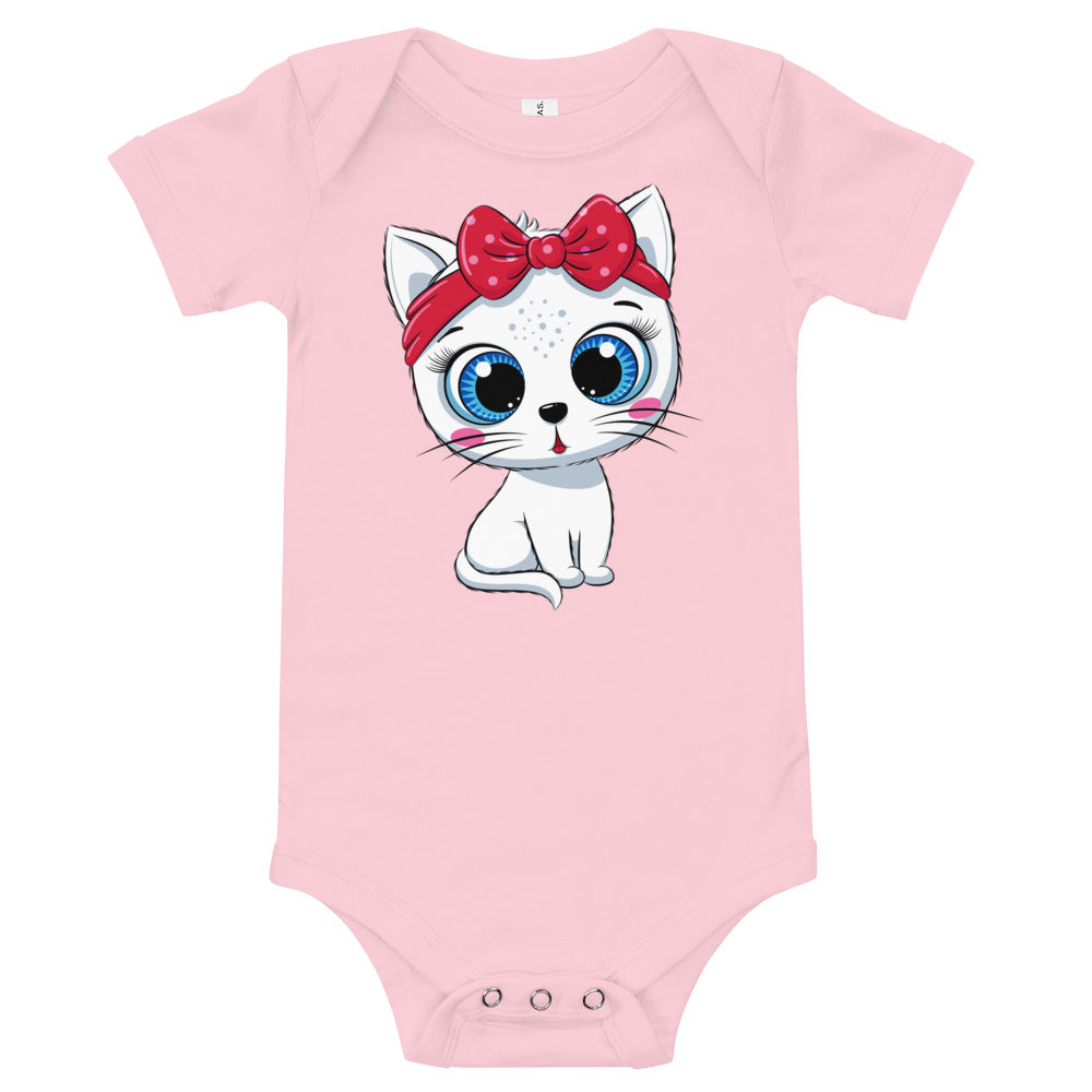 Cute Baby Kitty Cat Bodysuit, No. 0275