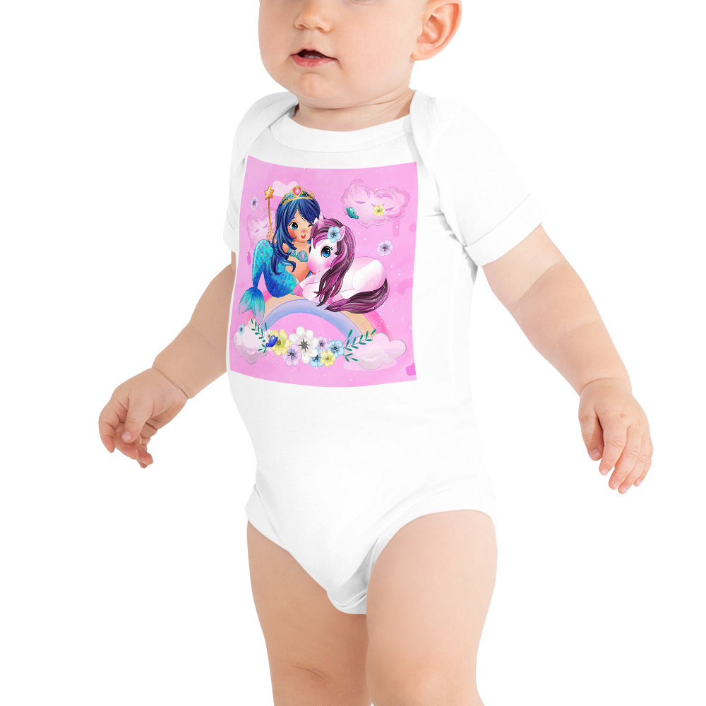 Unicorn and Mermaid, Bodysuits, No. 0091