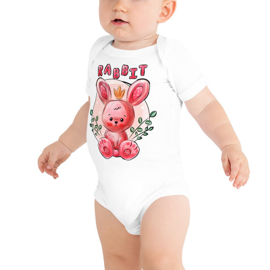 Cute Rabbit, Bodysuits, No. 0045