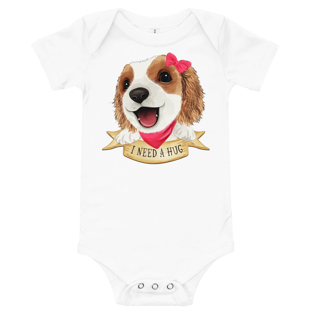 Lovely Dog Puppy Needs Hug, Bodysuits, No. 0471