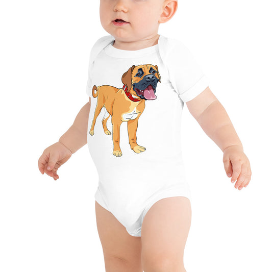 Cute Boerboel Dog, Bodysuits, No. 0250