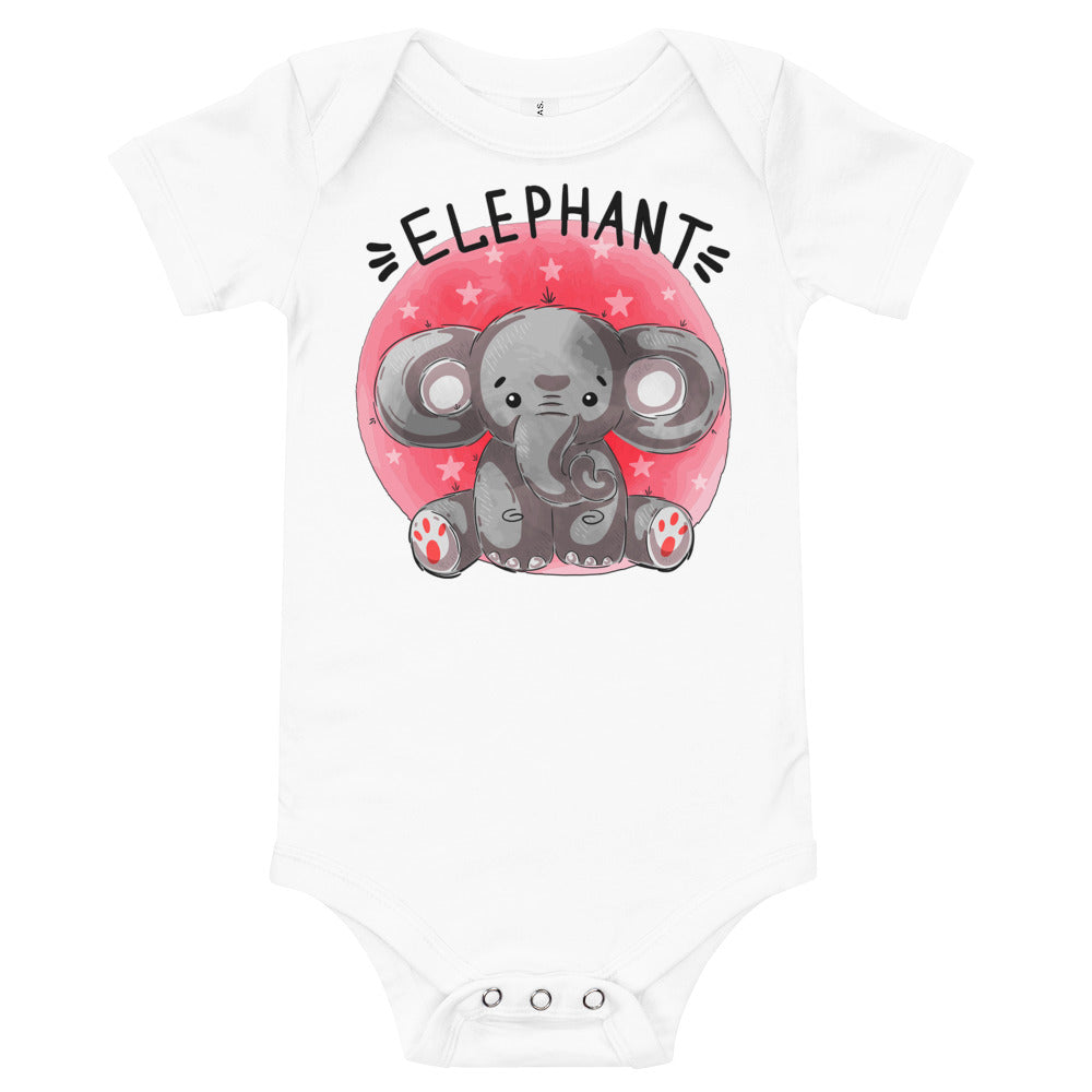 Indian Elephant, Bodysuits, No. 0460