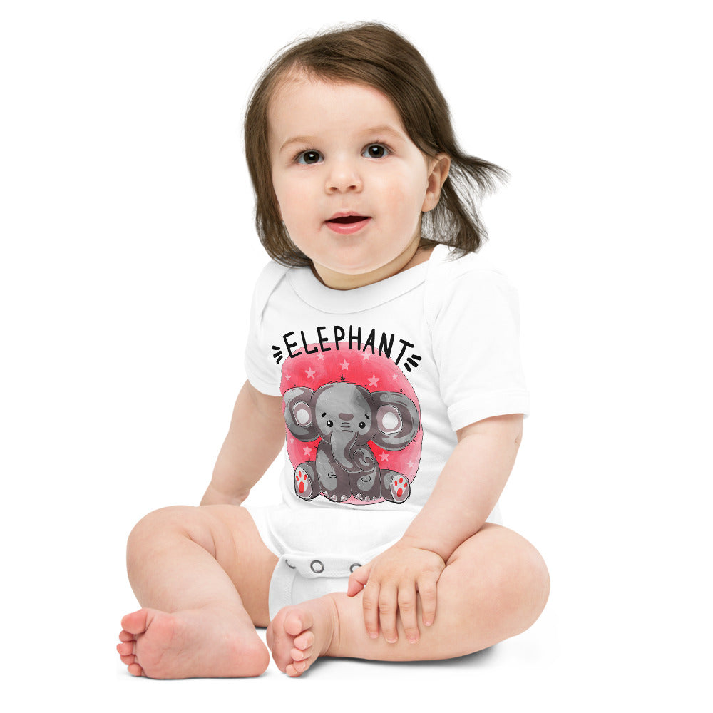 Indian Elephant, Bodysuits, No. 0460