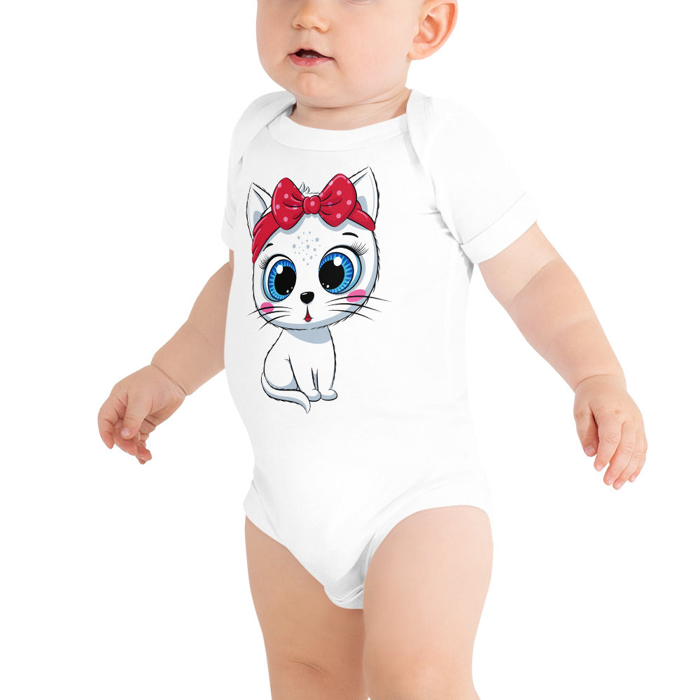 Cute Baby Kitty Cat Bodysuit, No. 0275