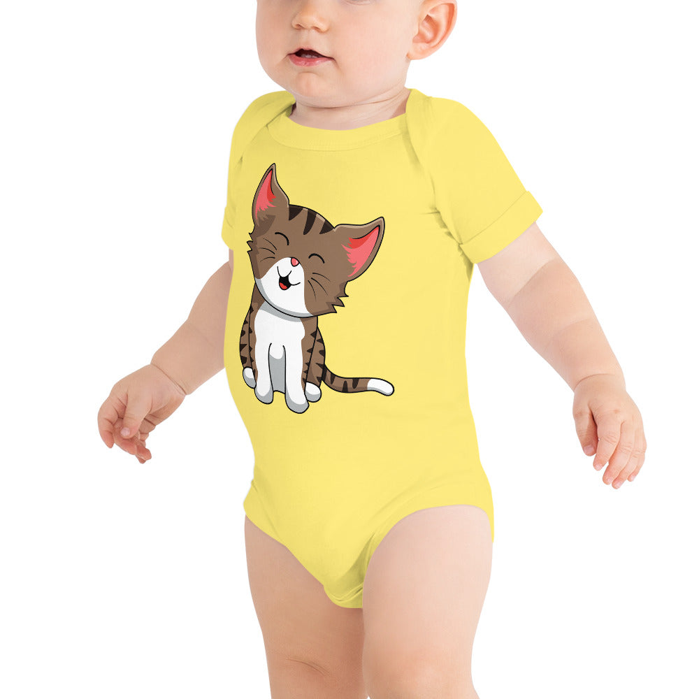 Cute Baby Cat Bodysuit, No. 0587