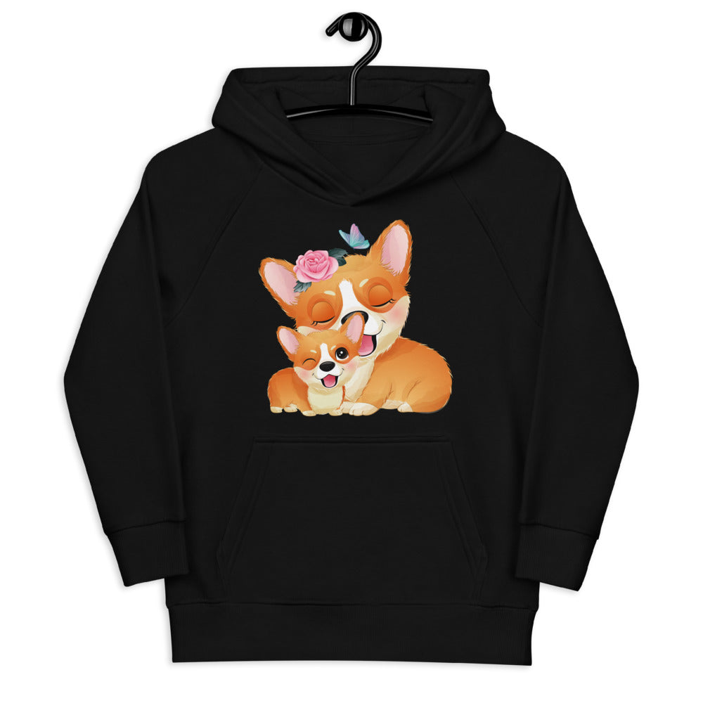 Mother and Baby Dogs, Hoodies, No. 0033