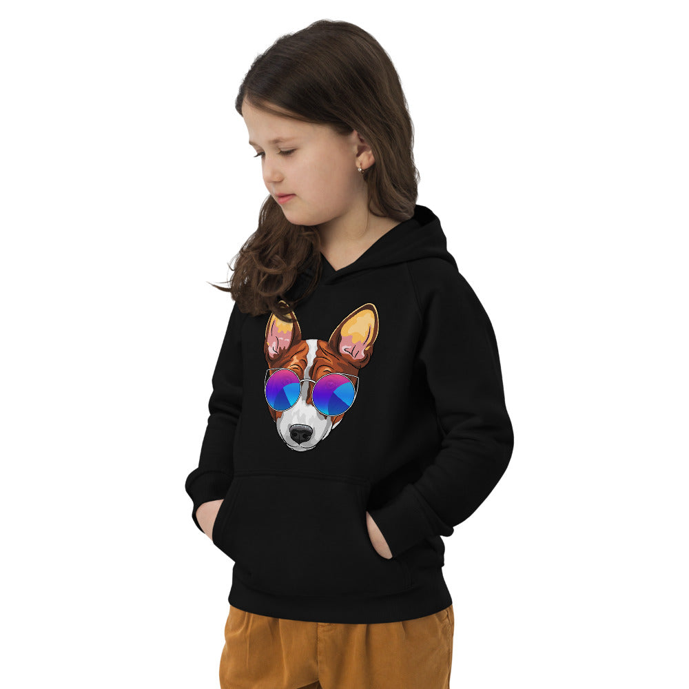 Basenji Dog Wears Glasses, Hoodies, No. 0104