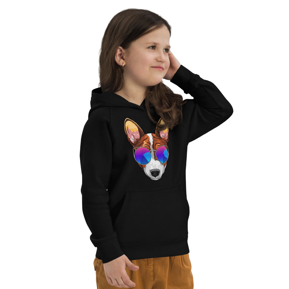 Basenji Dog Wears Glasses, Hoodies, No. 0104