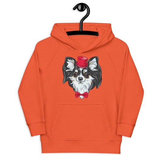 Chihuahua dog wears a red tie Hoodie, No. 0112