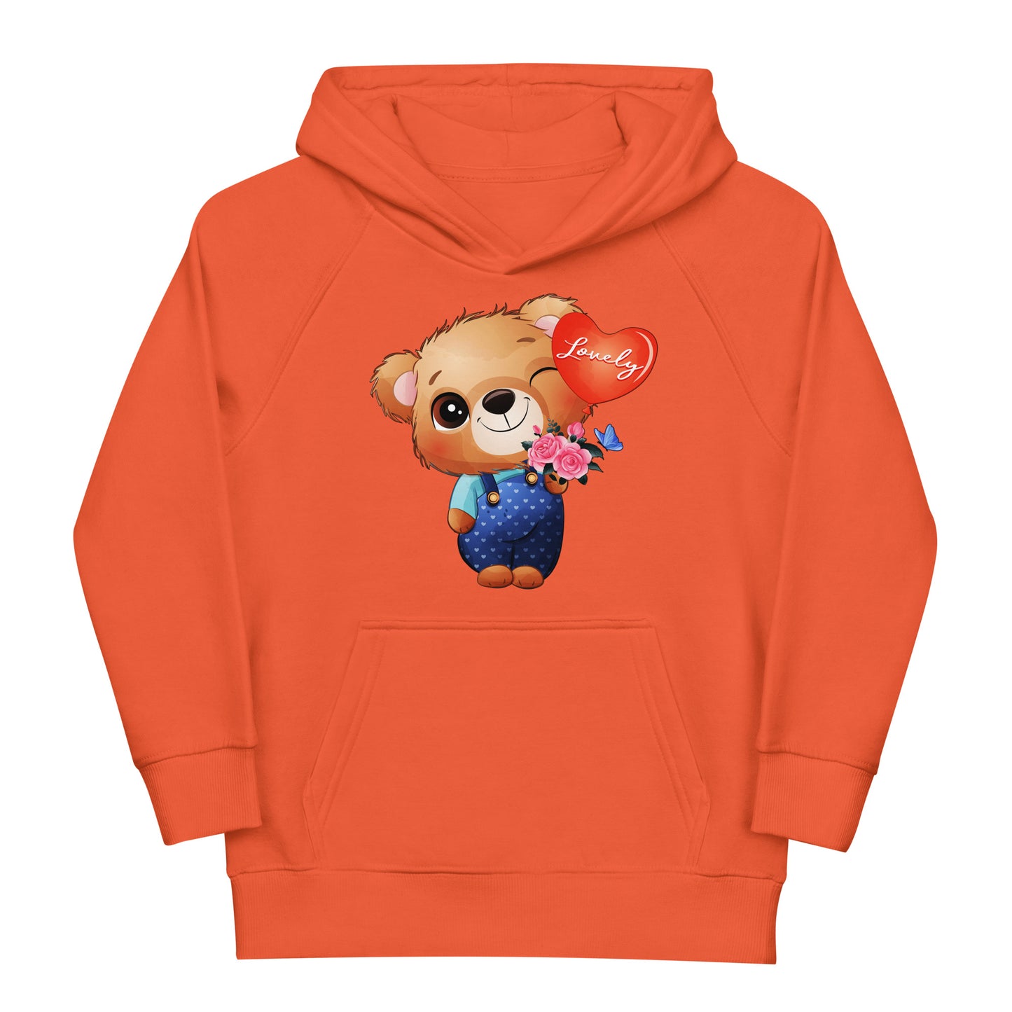 Little Bear Holding Balloon Hoodie, No. 0026