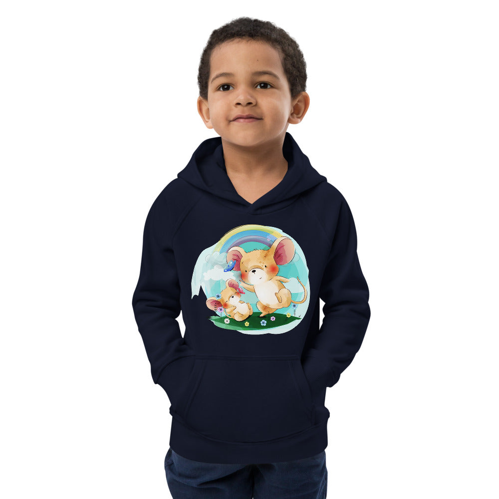 Mouses with Butterflies, Hoodies, No. 0095