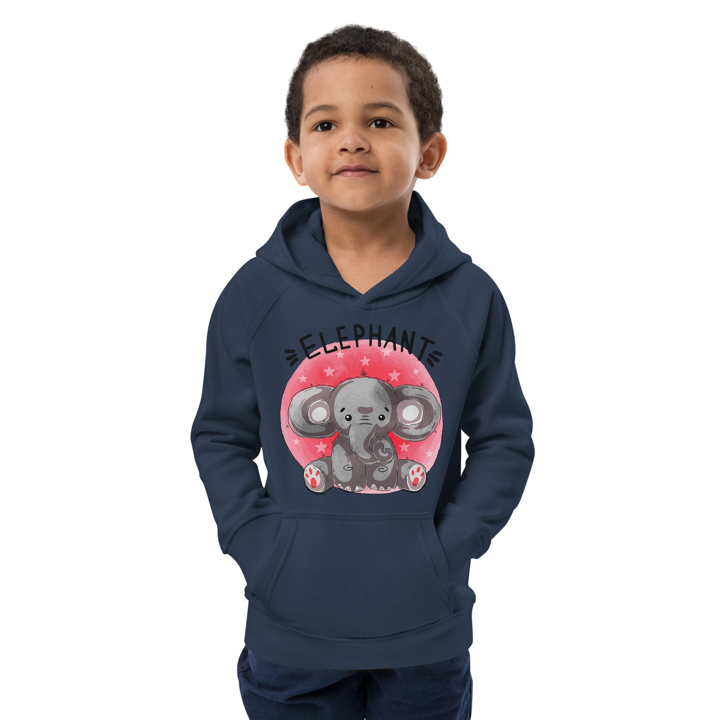 Indian Elephant Hoodie, No. 0460