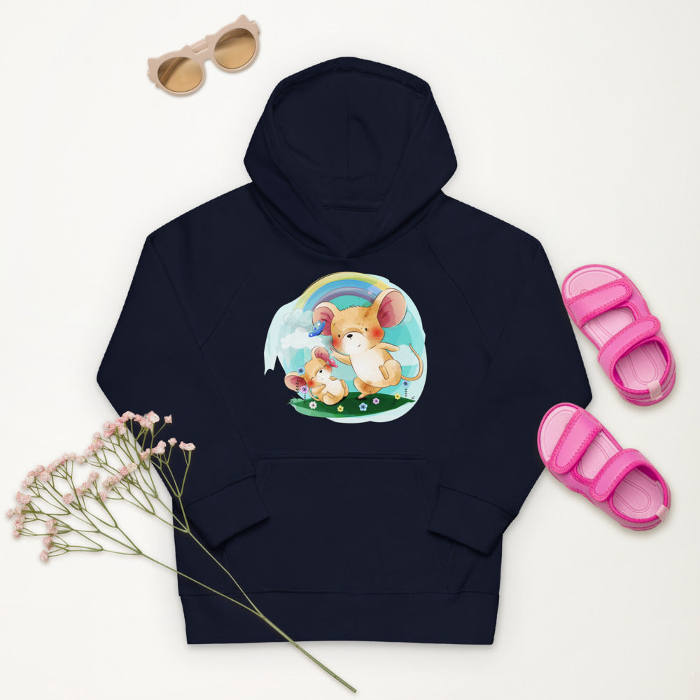 Mouses with Butterflies, Hoodies, No. 0095